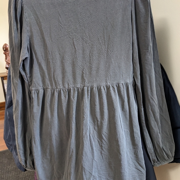 Mid-thigh length cotton dress - Picture 3 of 5